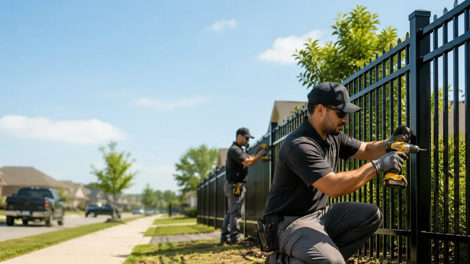 Metal Fence Installation in Chandler, AZ